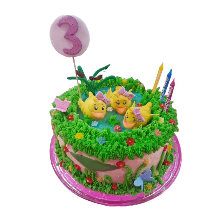 Ducklings Cake