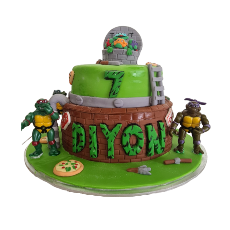 Ninja Turtles Cake