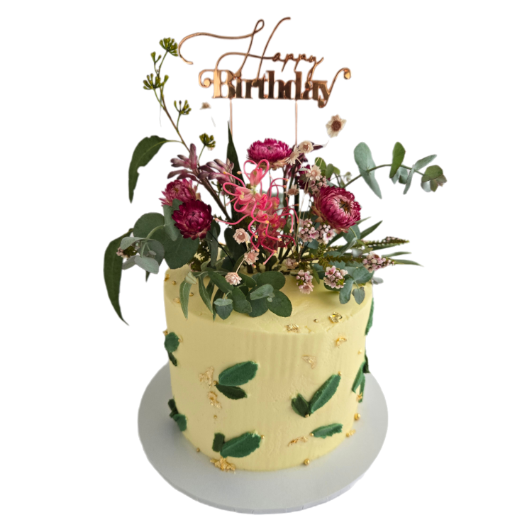 Floral Symphony Cake
