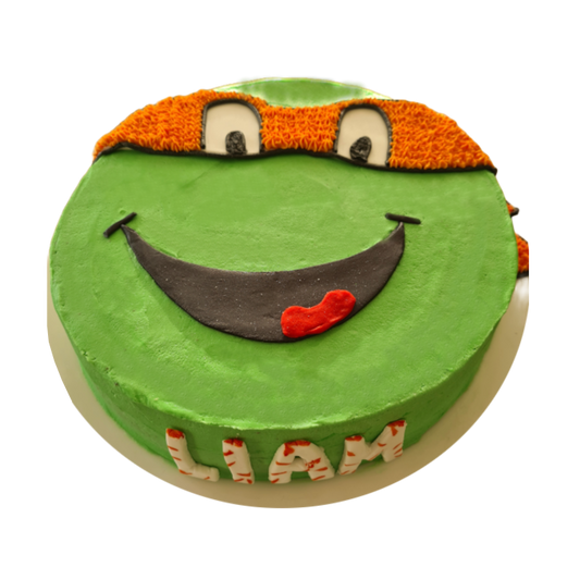Ninja Turtles (Michelangelo) Cake