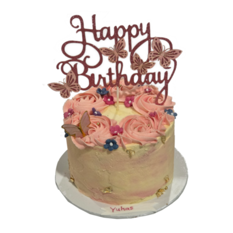 Butterflies Cake