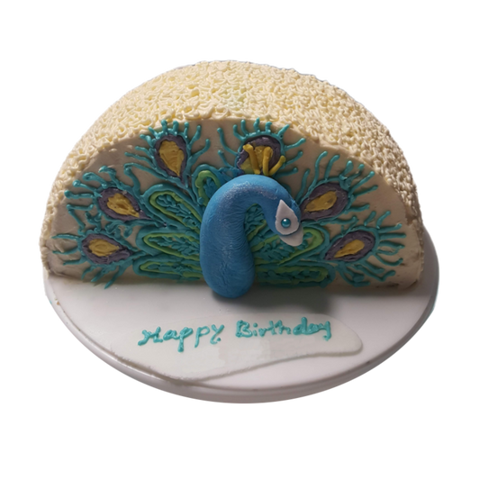Peacock Cake