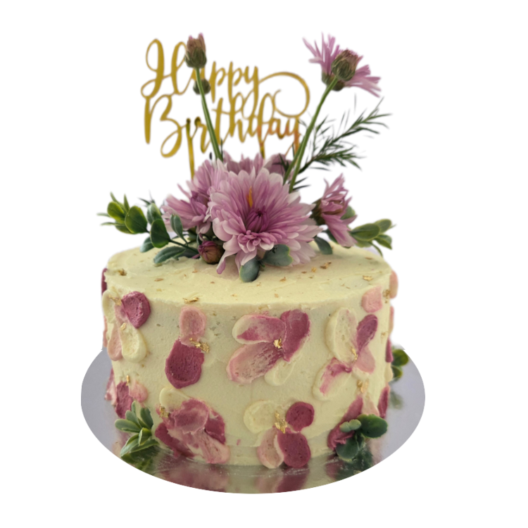 Petal Whispers Cake
