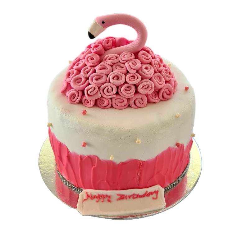 Flamingo Cake