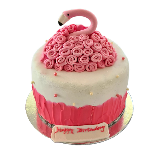 Flamingo Cake